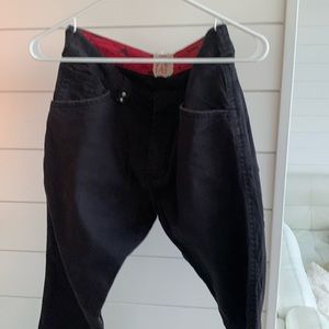 The best punk pants ever, originally bought at Hot Topic, so comfortable!